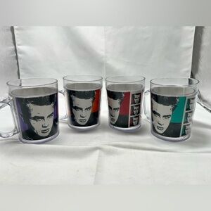 James Dean Pop Art Mug Set of 4